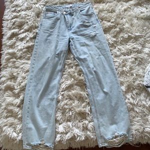 forever 21 jeans two buttons